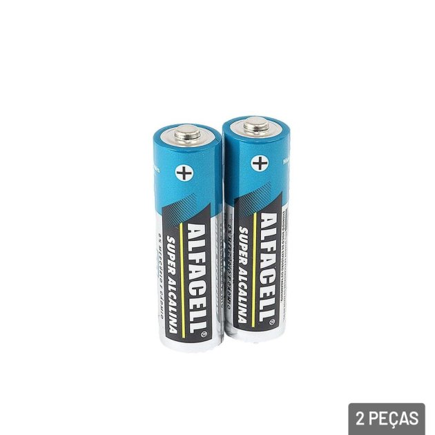 Pilha AA 2 Peças Super Alcalina 1.5V