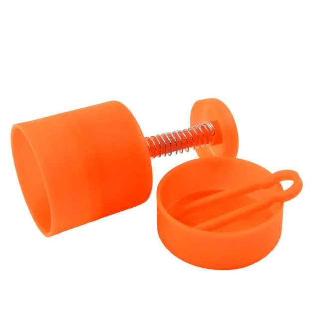 Espremedor de Alho 10,5cm Plástico Manual Color