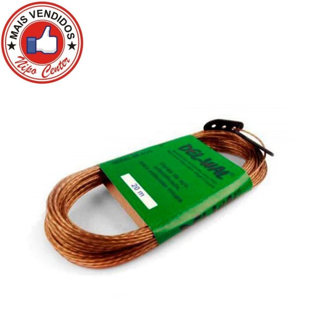 Corda Para Varal 20m Aço Encapado