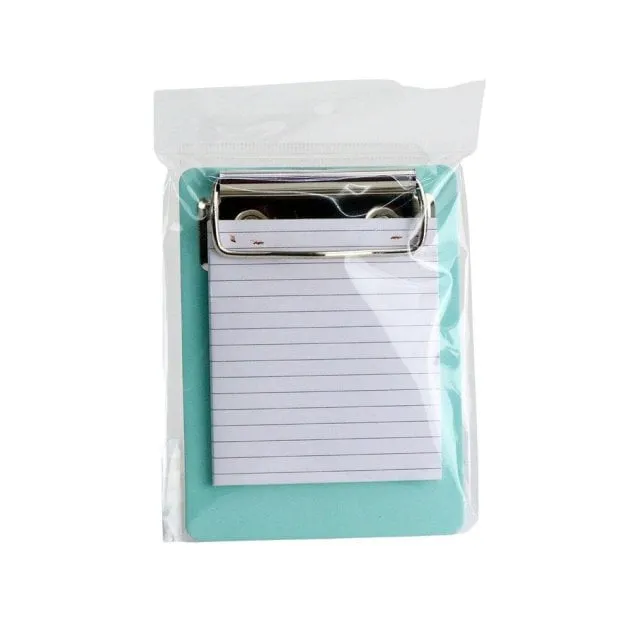 Bloco de Anotações 30 FL com Mini Prancheta Color