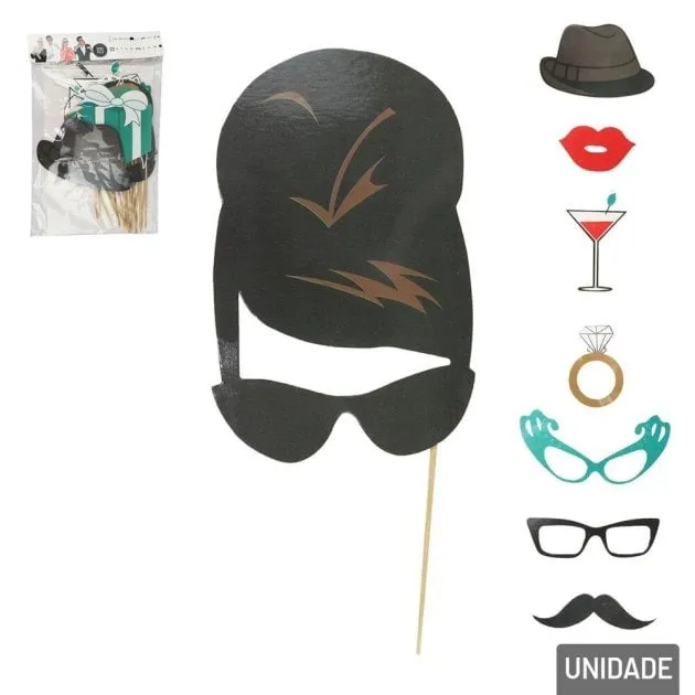 Placas Decorativas Para Festa 20 Peças Sortidas