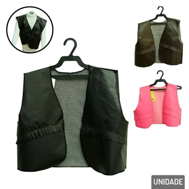 Colete Junino Infantil P/m/g Country Color