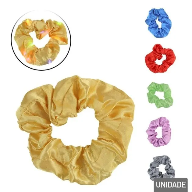 Acessório de Carnaval Elástico de Cabelo LED Color