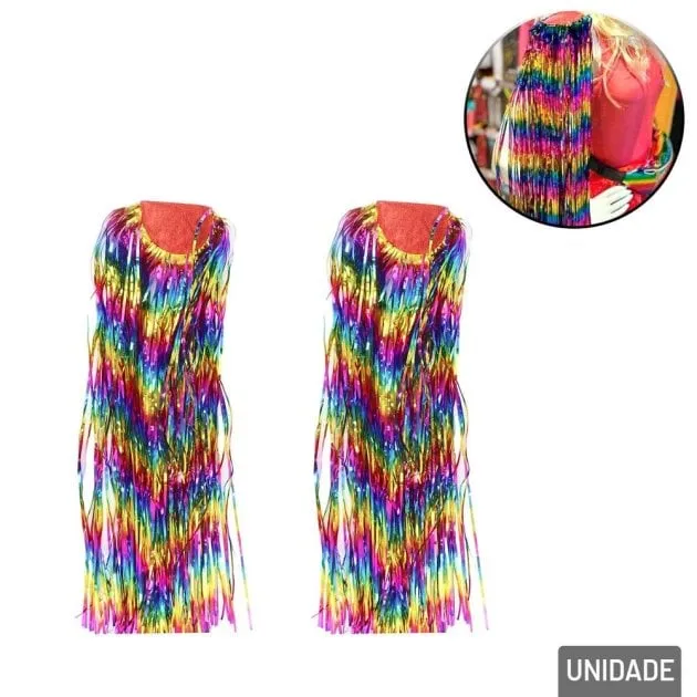 Acessório de Carnaval Ombreira Metalizada Color