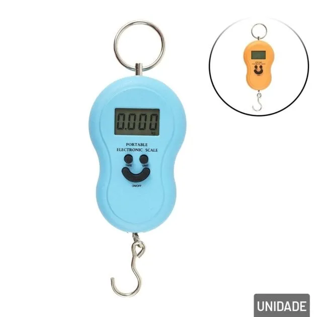Balança Multiuso 50kg Digital Portátil Color