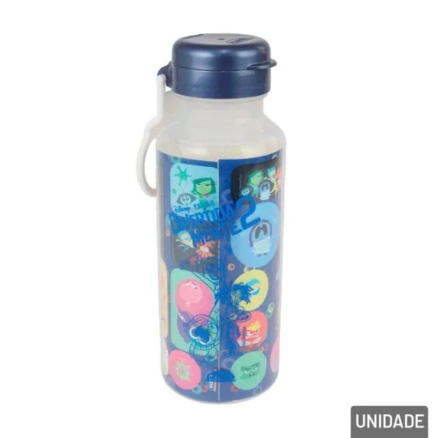 Garrafa de Plástico 600ml Squeeze Divertida Mente