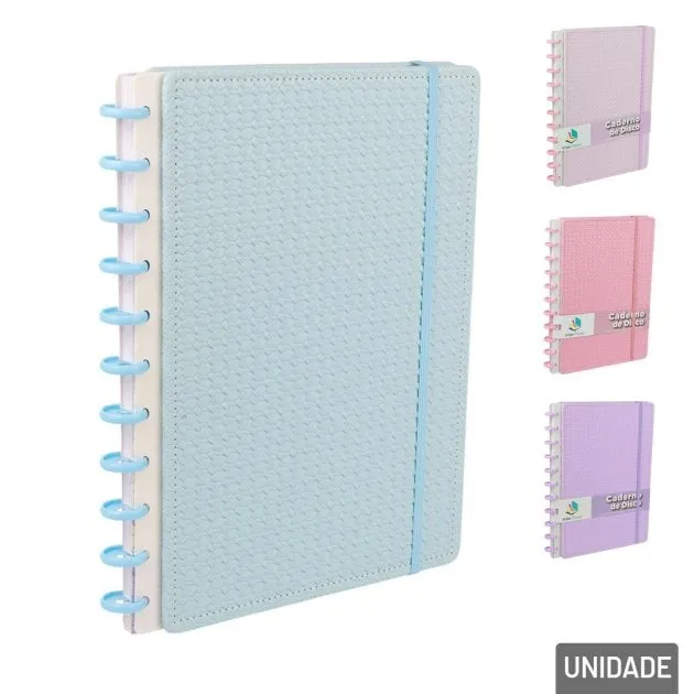 Caderno Disco Inteligente 80FL 28x20cm Trançado