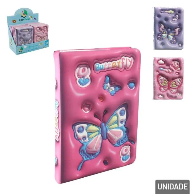 Agenda Permanente 94 FL Brochura Borboleta