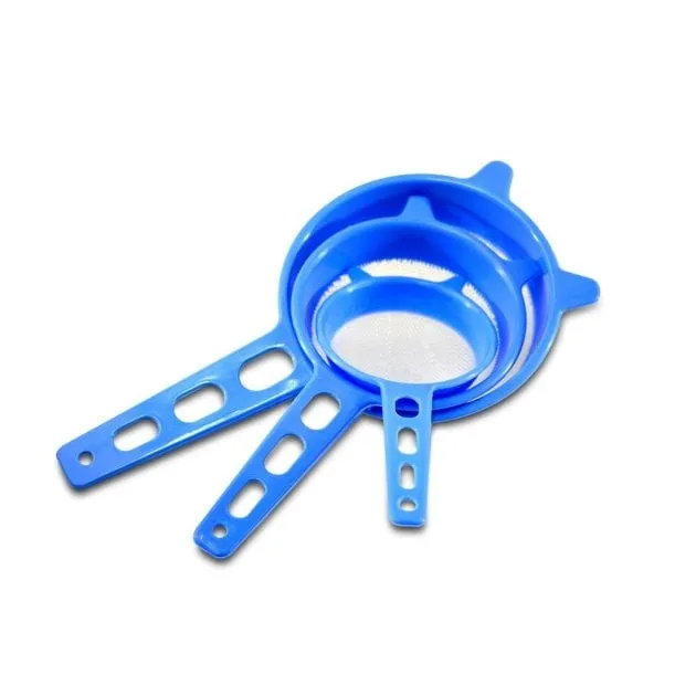 Peneira de Plástico 3 Tamanhos Color