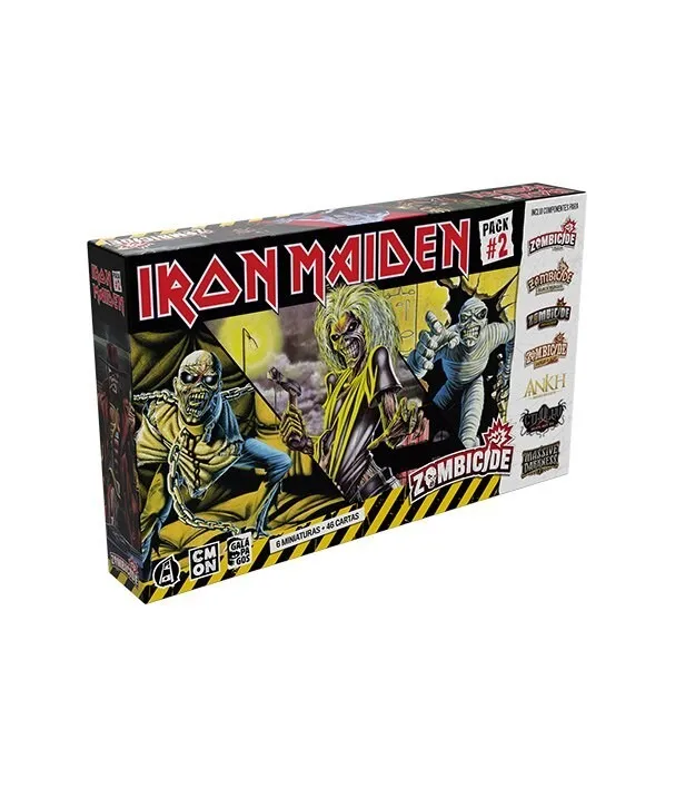 Zombicide (2ª  Edição) - Iron Maiden Character Pack 2 (Expansão)