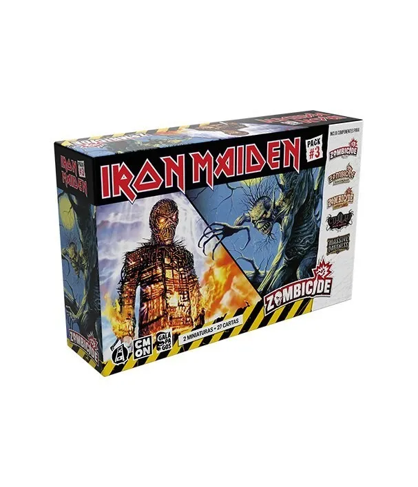Zombicide (2ª Edição) - Iron Maiden Character Pack 3 (Expansão)
