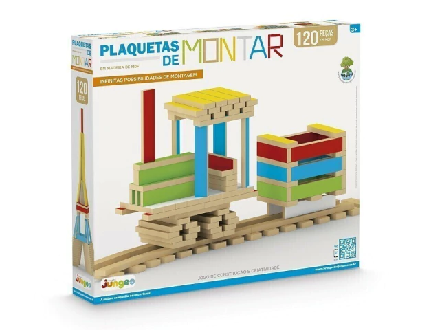 Plaquetas de montar - 120 peças