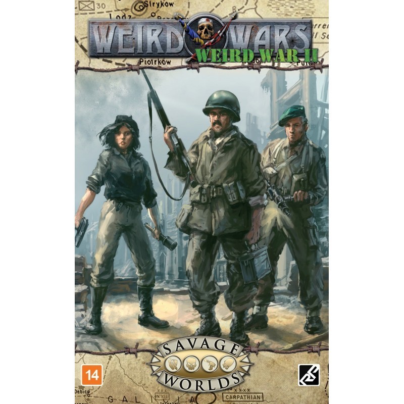 Weird Wars II: Livro de Regras (Savage Worlds)