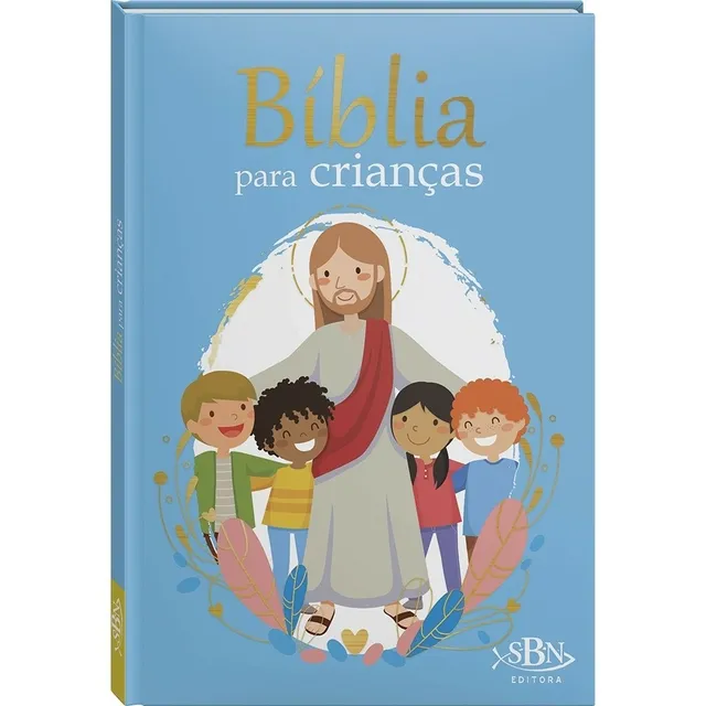Bíblia para Crianças Azul
