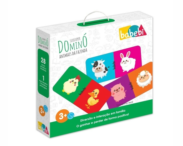 Super Dominó - Animais da Fazenda
