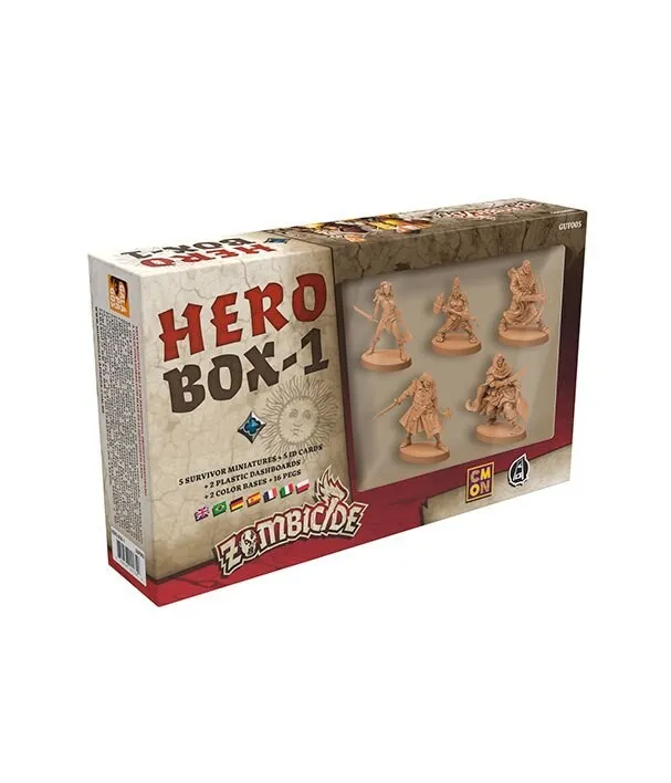 Zombicide Black Plague - Hero Box 1 (Expansão)