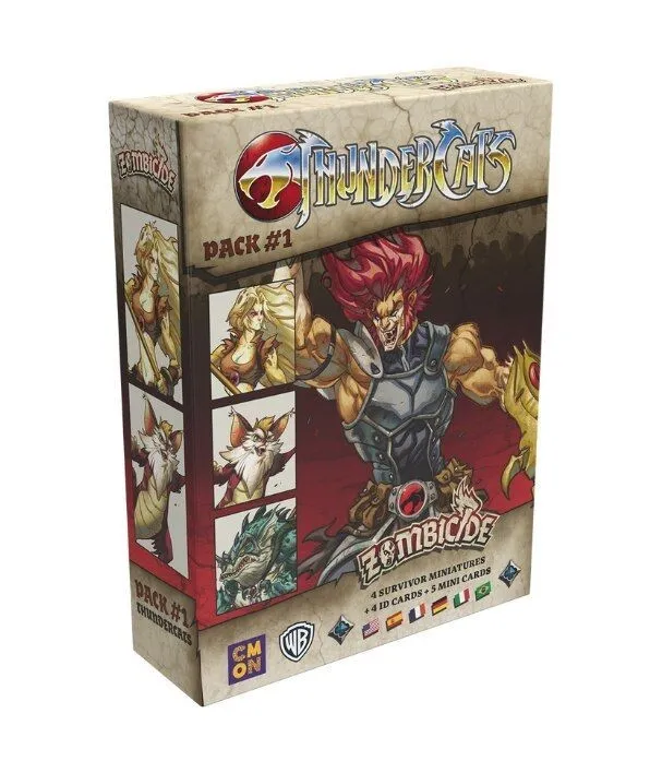Zombicide Black Plague - Thundercats Character Pack 1 (Expansão)