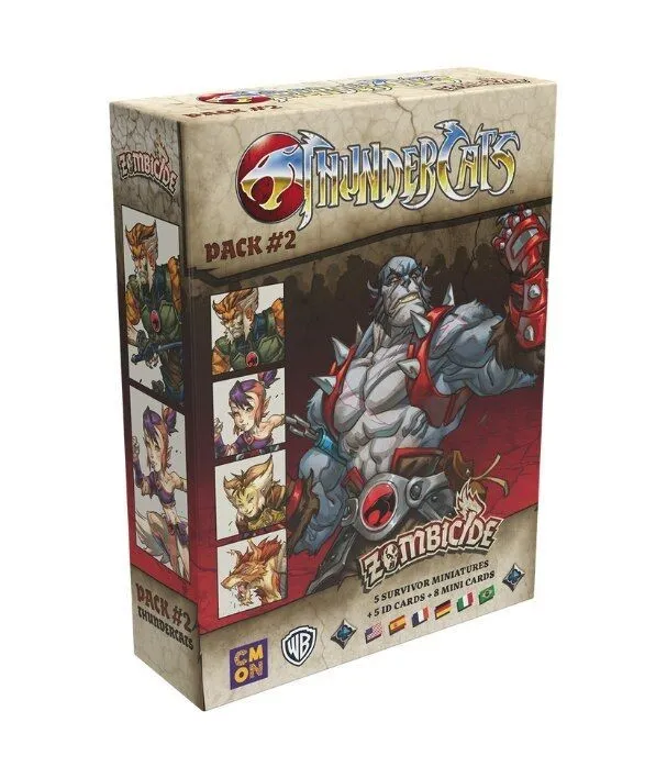 Zombicide Black Plague - Thundercats Character Pack 2 (Expansão)