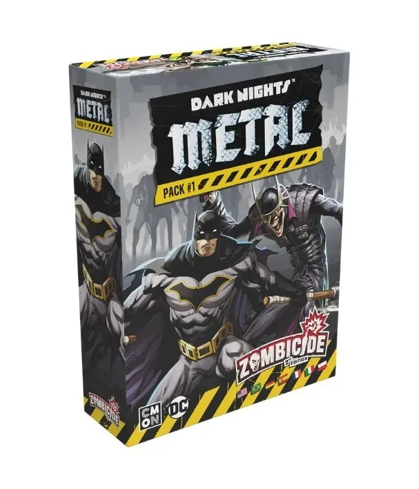 Zombicide (2ª Edição) - Dark Nights: Metal Character Pack 1 (Expansão)