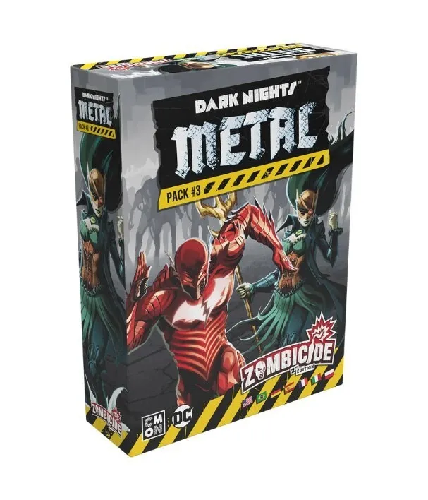 Zombicide (2ª Edição) - Dark Nights: Metal Character Pack 3 (Expansão)