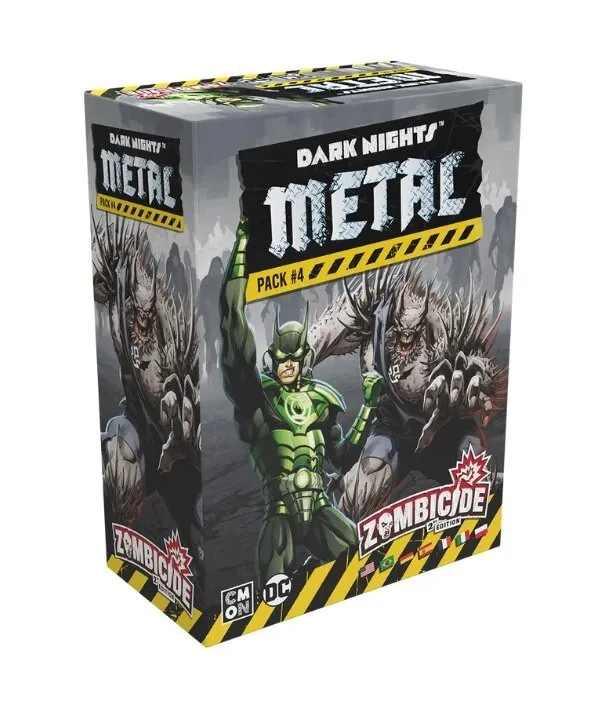 Zombicide (2ª Edição) - Dark Nights: Metal Character Pack 4 (Expansão)