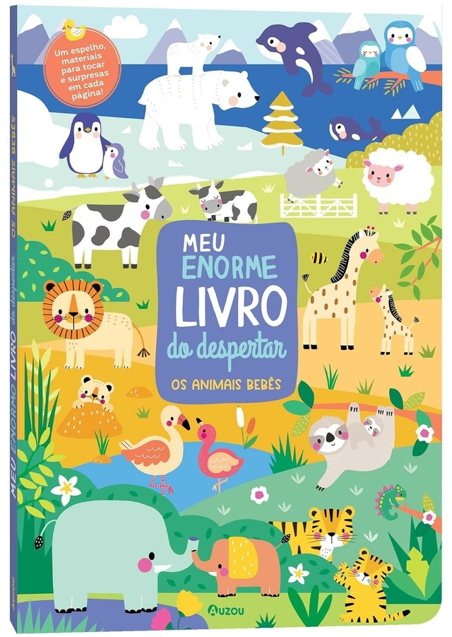 Meu enorme livro do despertar - Os animais bebês