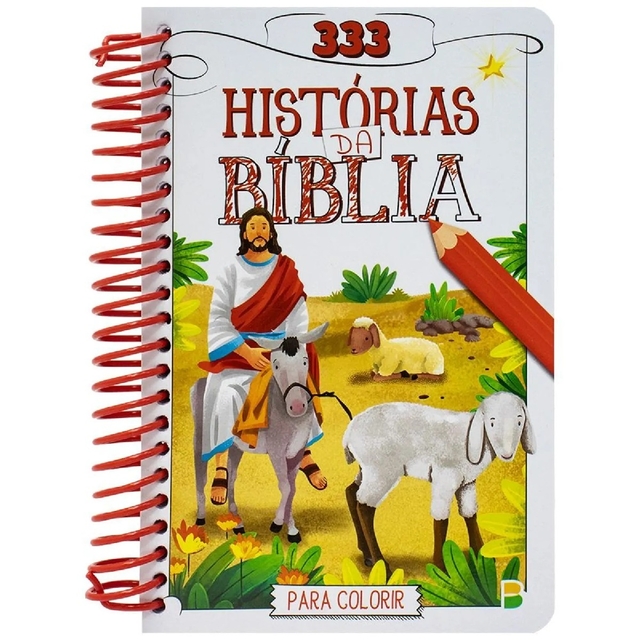 333 Historias da Biblia para Colorir (Esp)