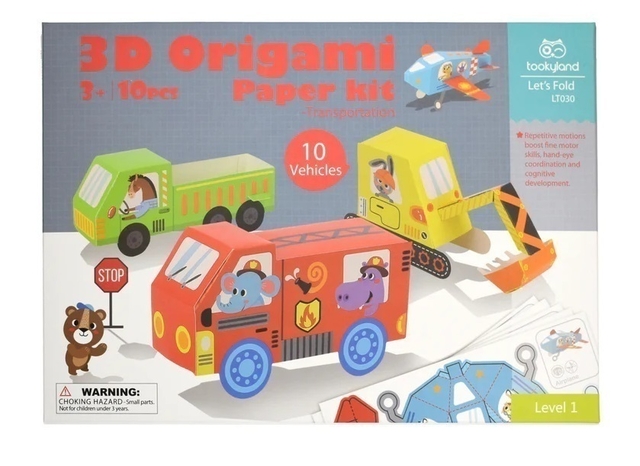 Origami 3D - Transportes