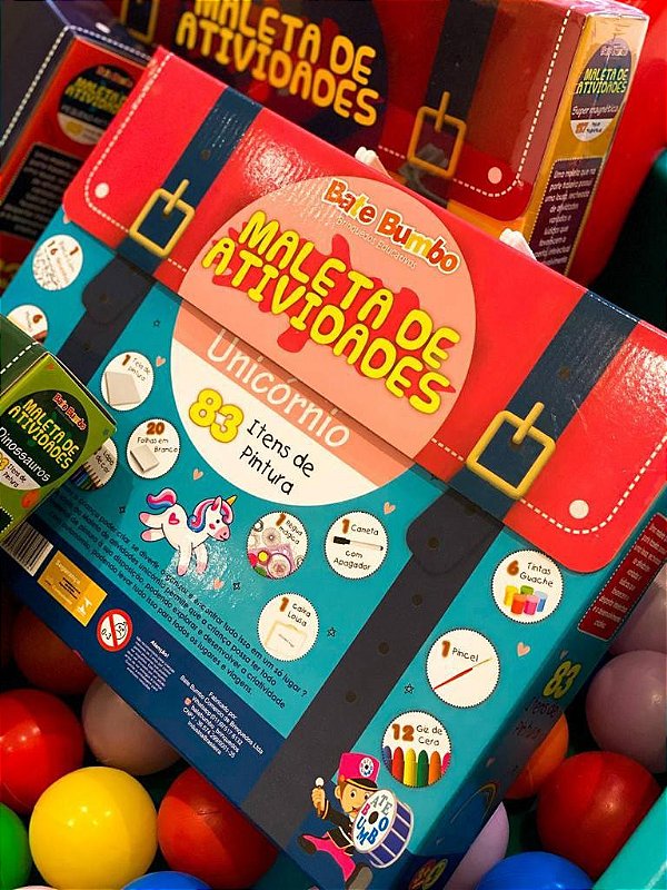 Maleta de Atividades - Unicórnio