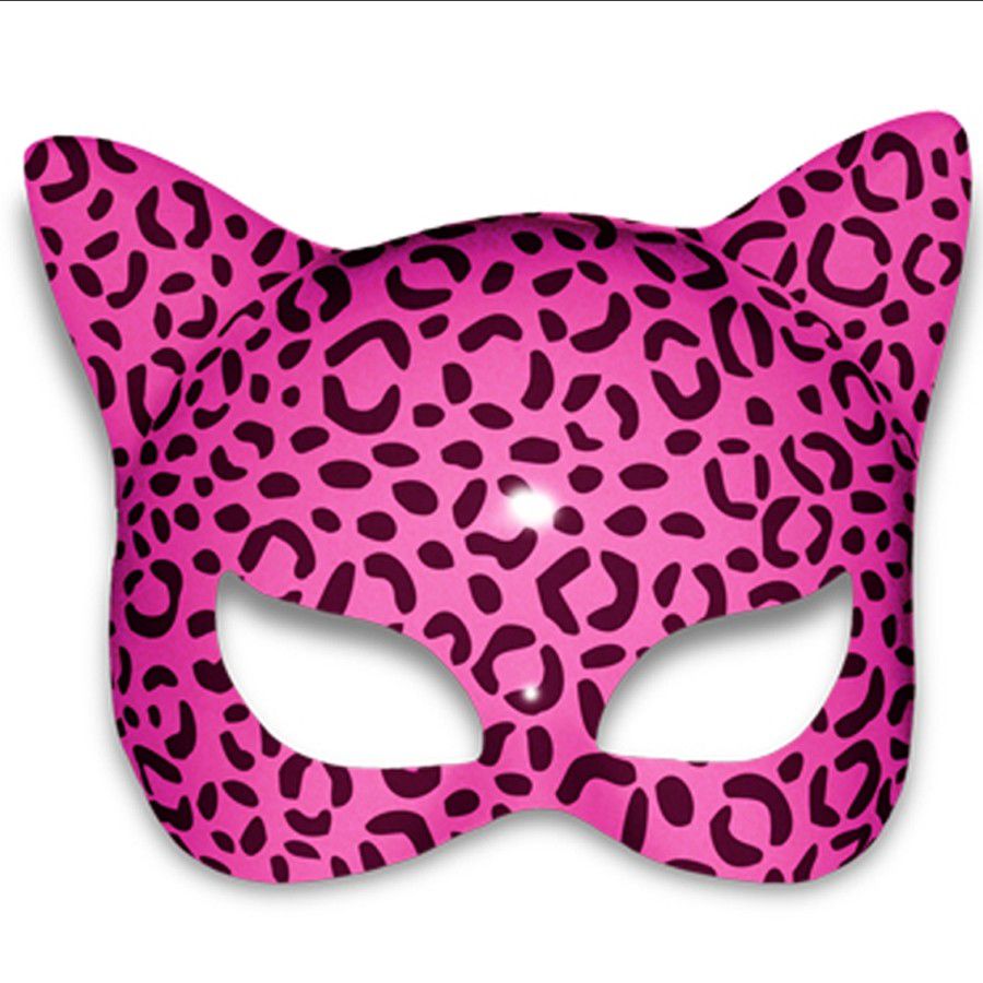 Máscara Gatinha - Estampada - Pink