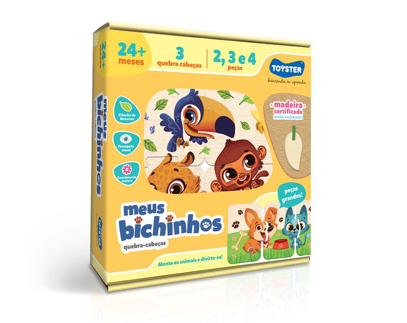 Meus Bichinhos - Quebra Cabeça