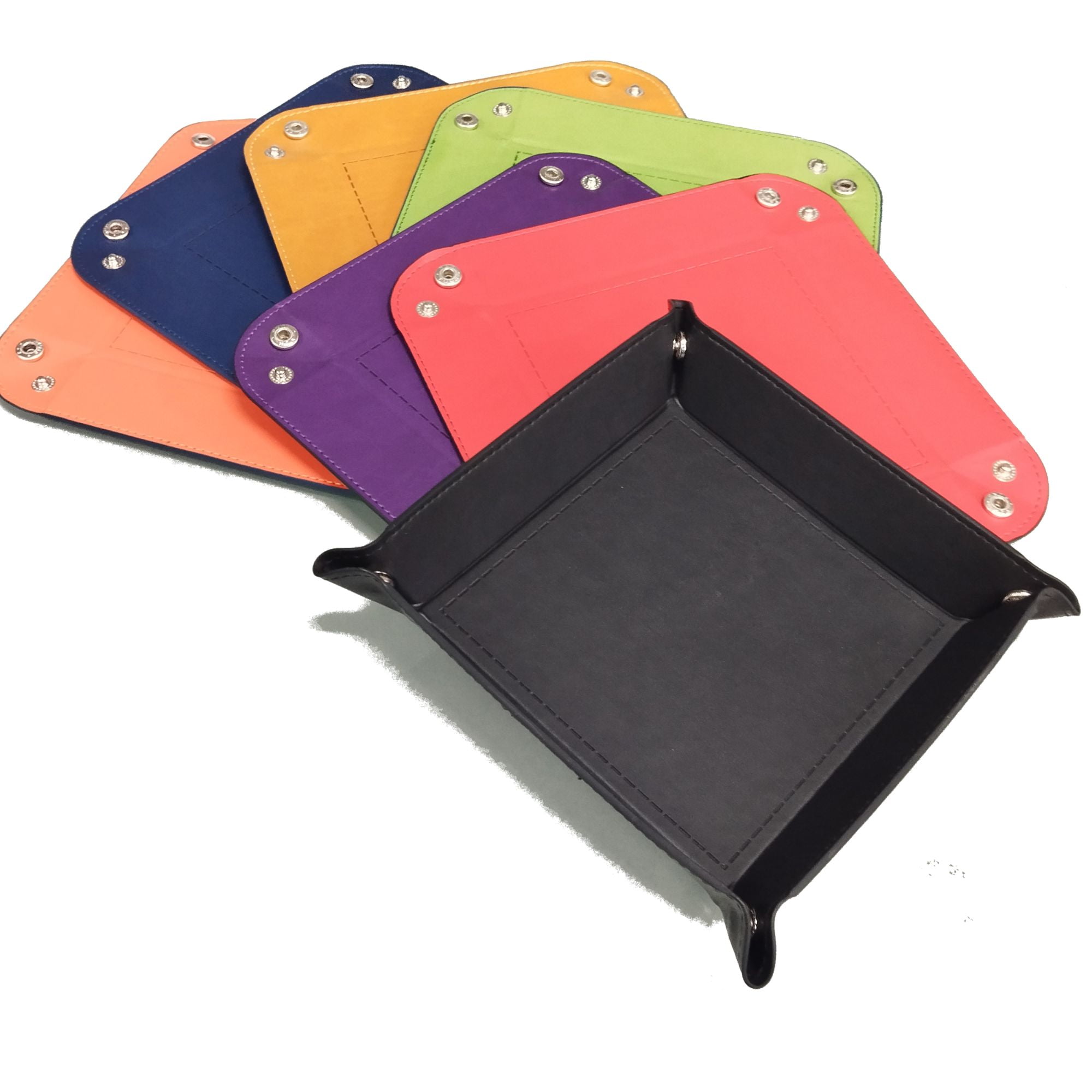 Bandeja de Dados Quadrada - Couro Sintético