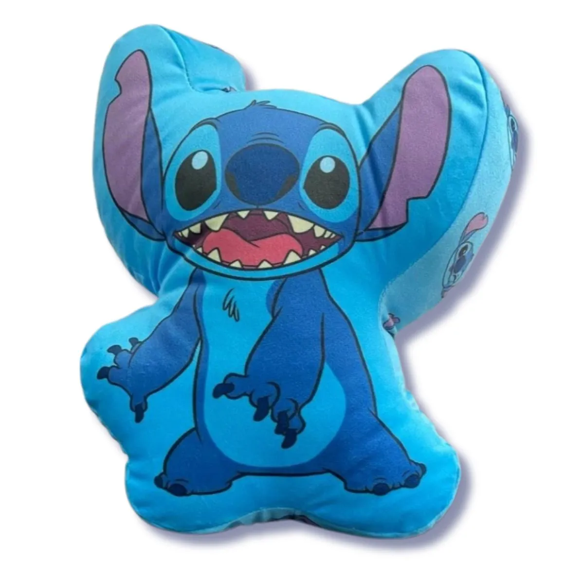 Almofada Decorativa Formato Stitch Disney Fibra Super Macia