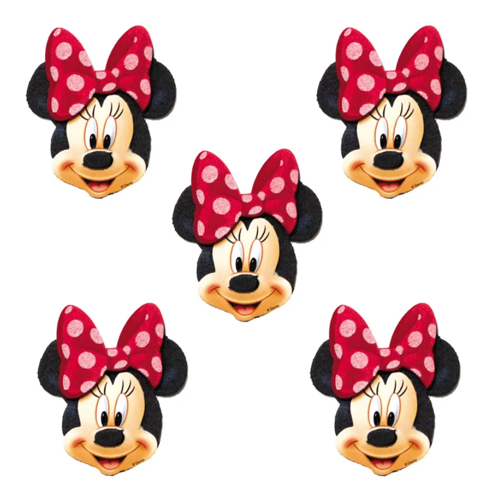Aplique para Lembrancinha Minnie - 5 Unidades