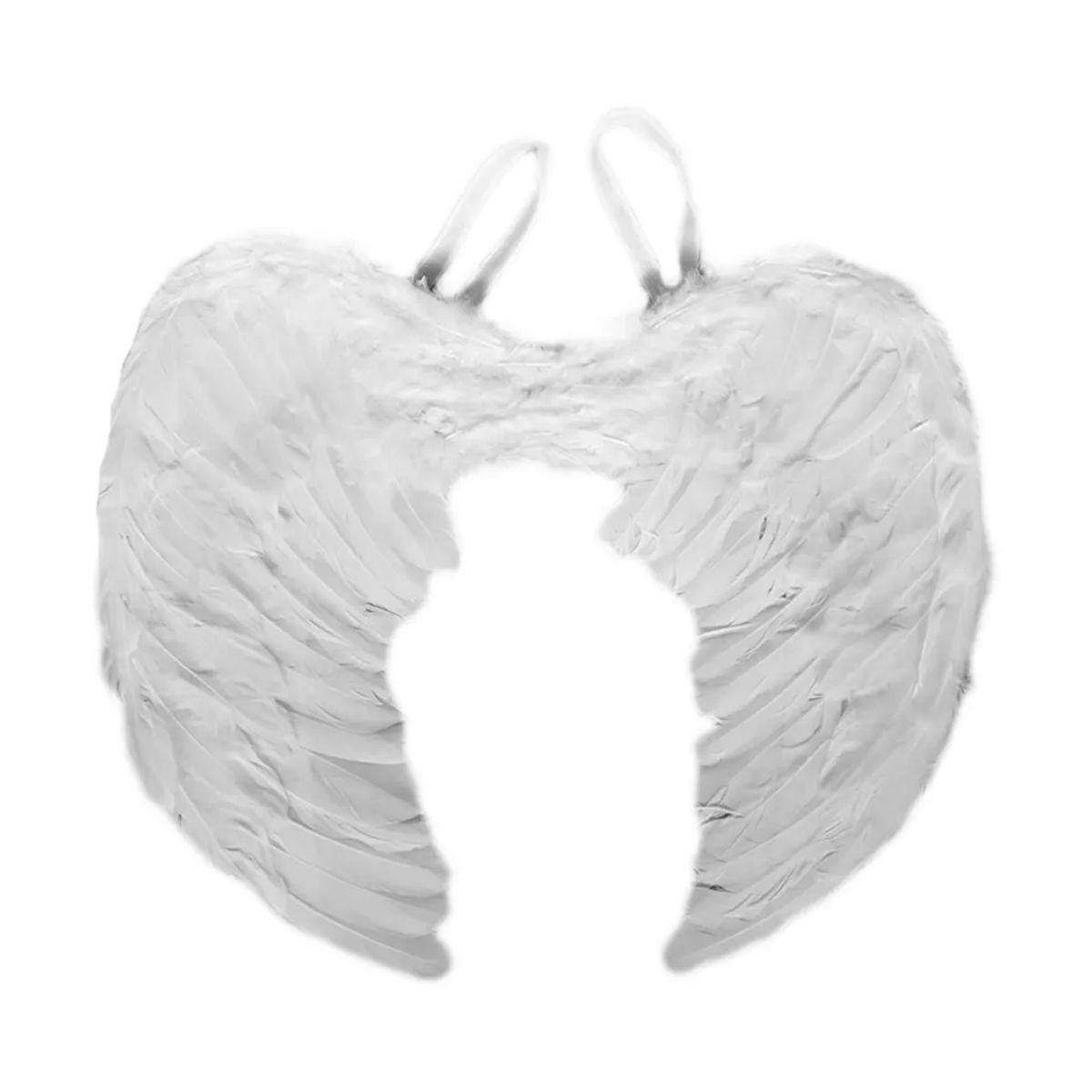 Asa de Anjo Branca Infantil - 45cm