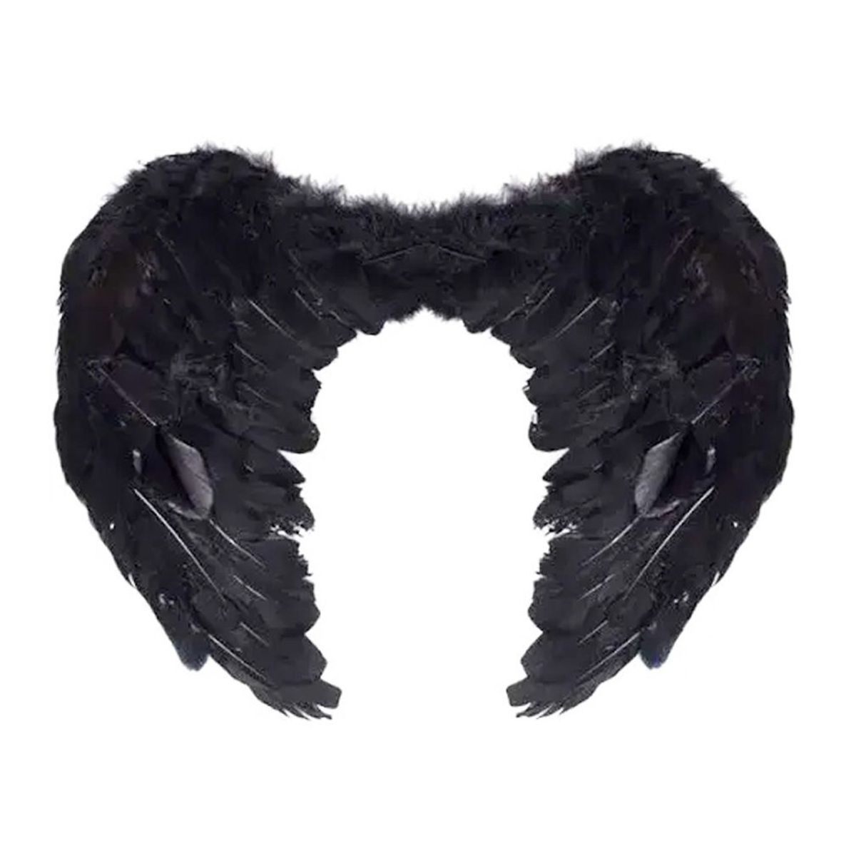Asa de Anjo Preta Infantil - 50cm