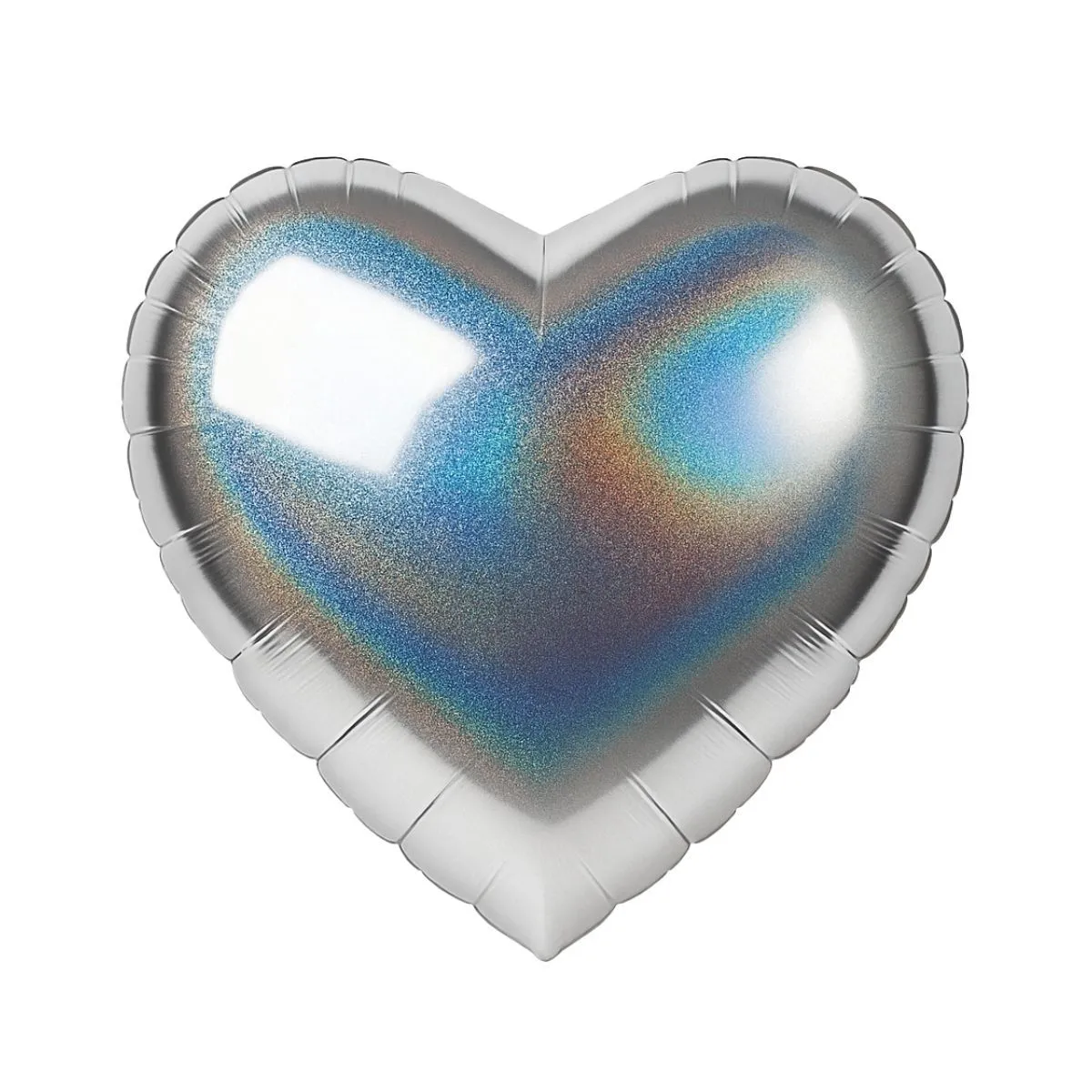 Balão de Coração Nacarado Metalizado - 18 Polegadas