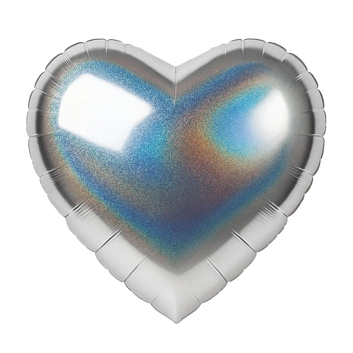 Balão de Coração Nacarado Metalizado - 24 Polegadas