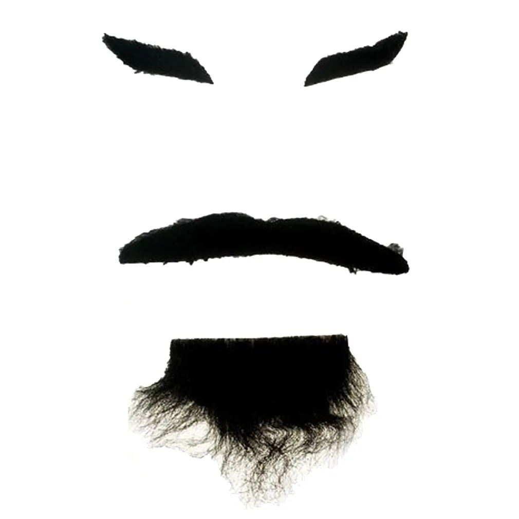 Barba Bigode e Sobrancelha de Pirata