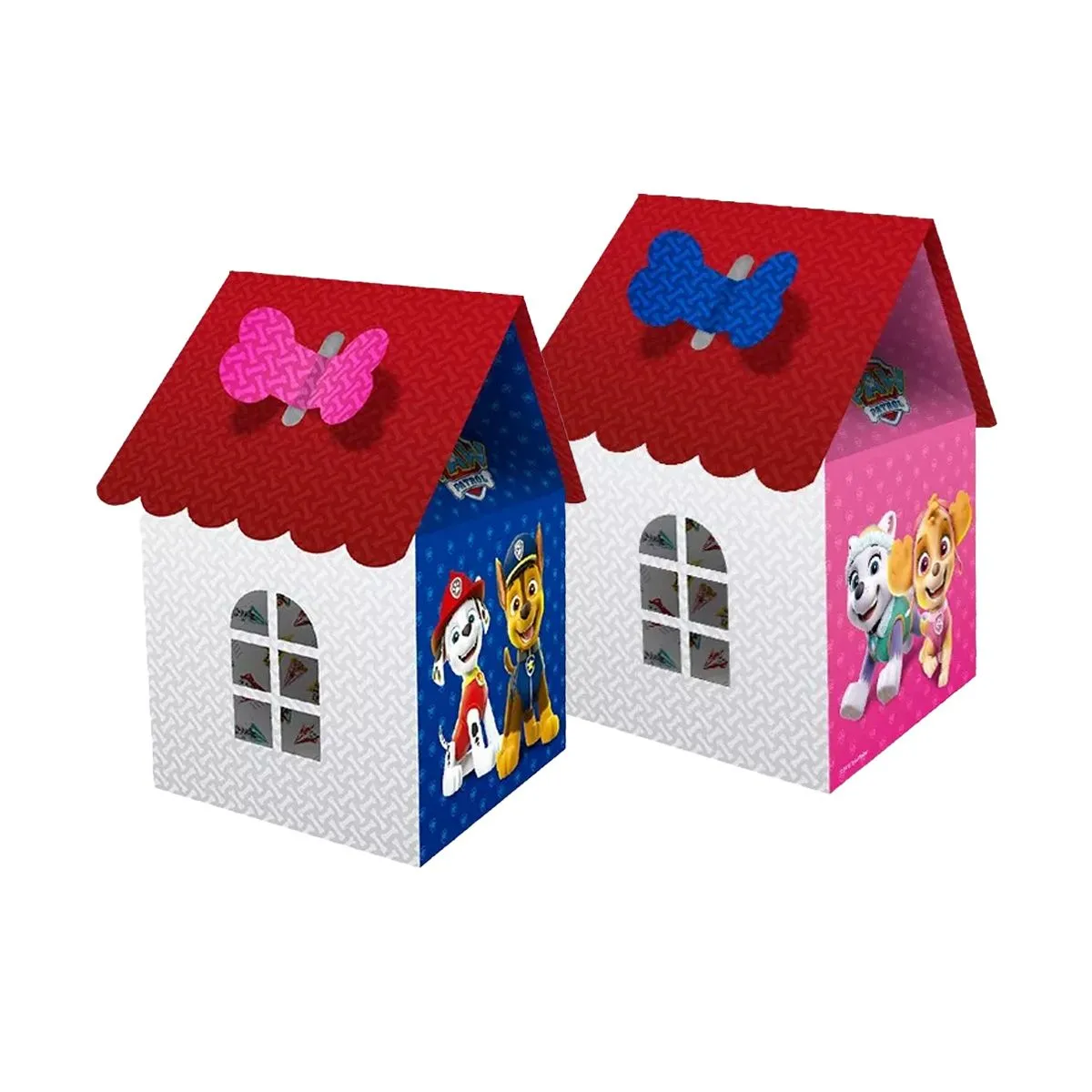 Caixa Surpresa Casinha Patrulha Canina - 04 Unidades