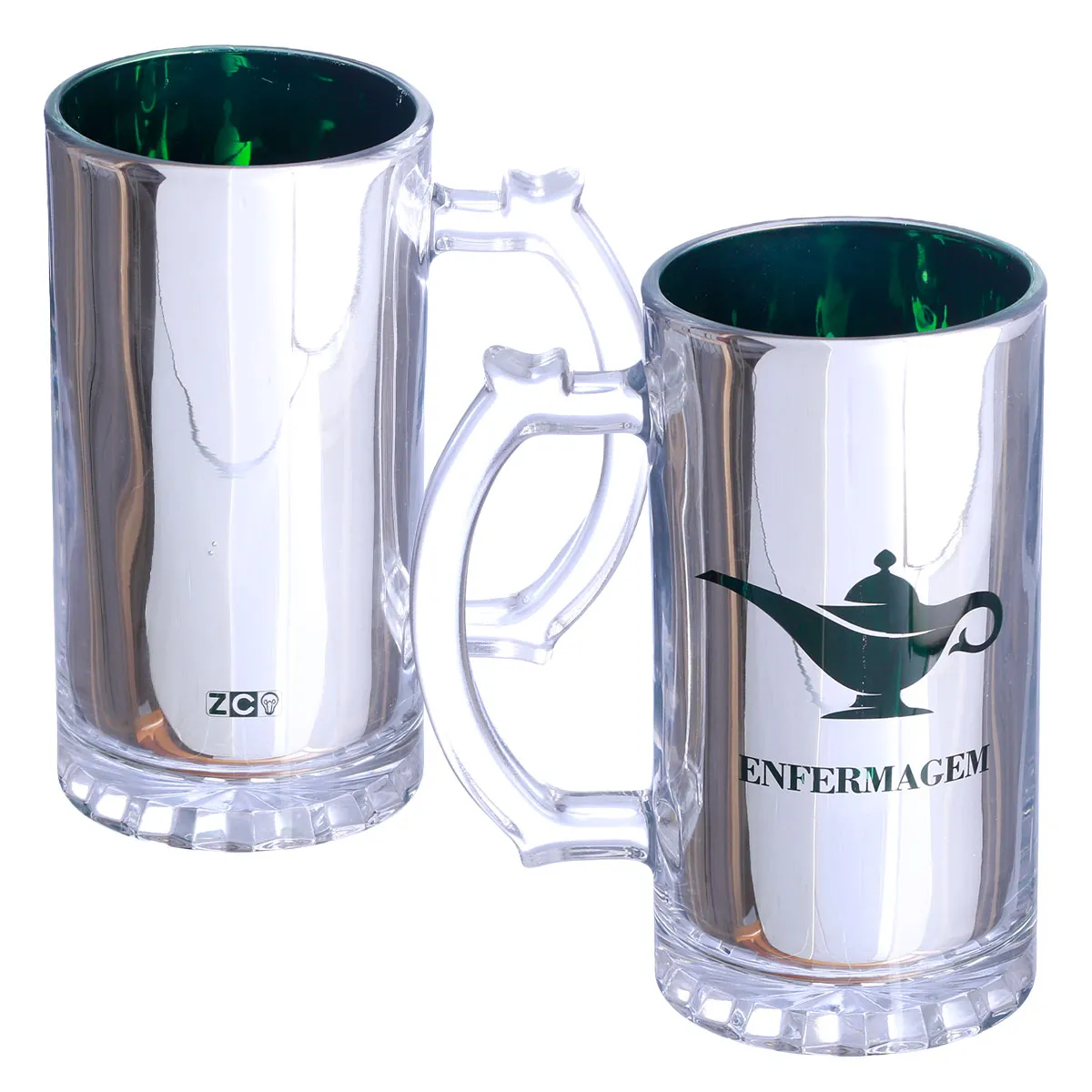 Caneca de Chopp Enfermagem em Vidro - 450ml