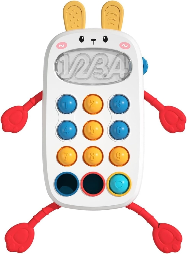 Chocalho Educativo Zp01314 (Coelho) - Zoop Toys