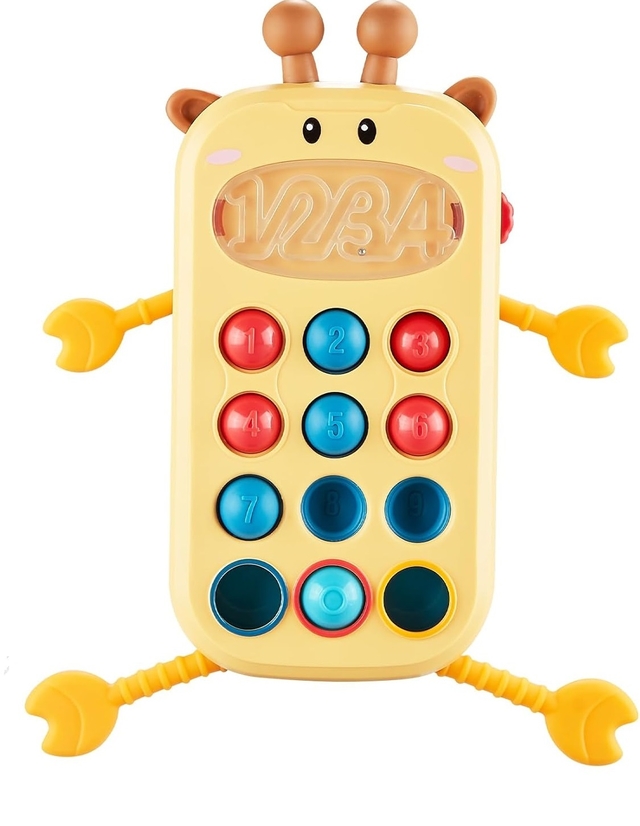 Chocalho Educativo Zp01313 (Girafa) - Zoop Toys