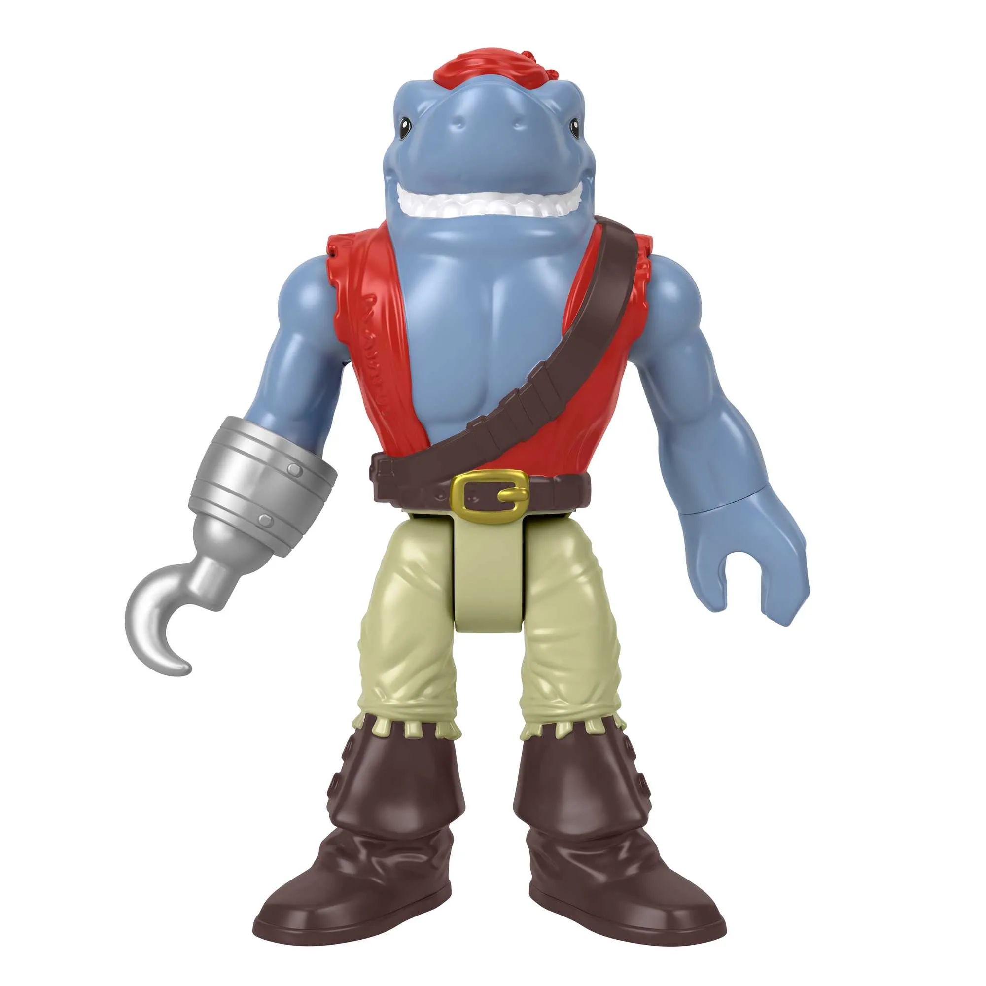 Imaginext Mundo Aventura Figura de Acción XL Tiburón Pirata