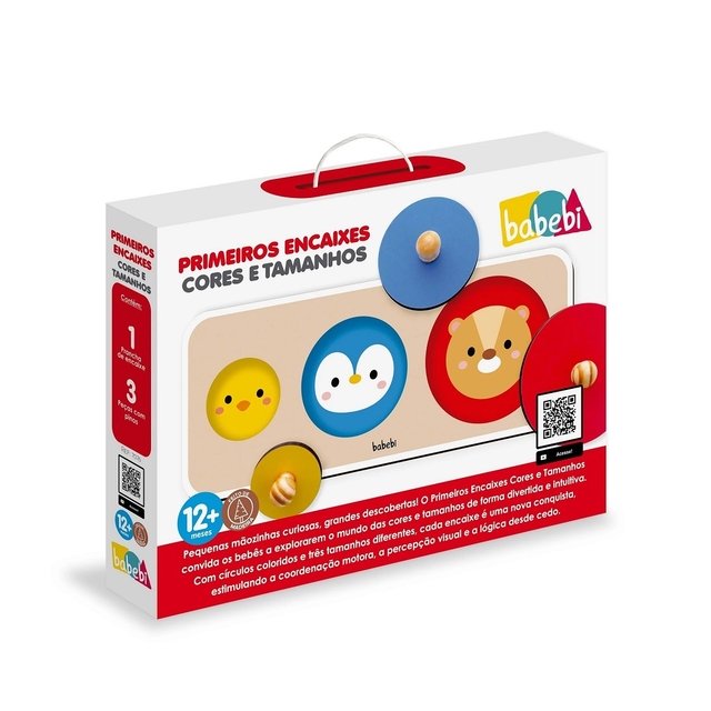 Primeiros Encaixes - Cores e Tamanhos - Babebi