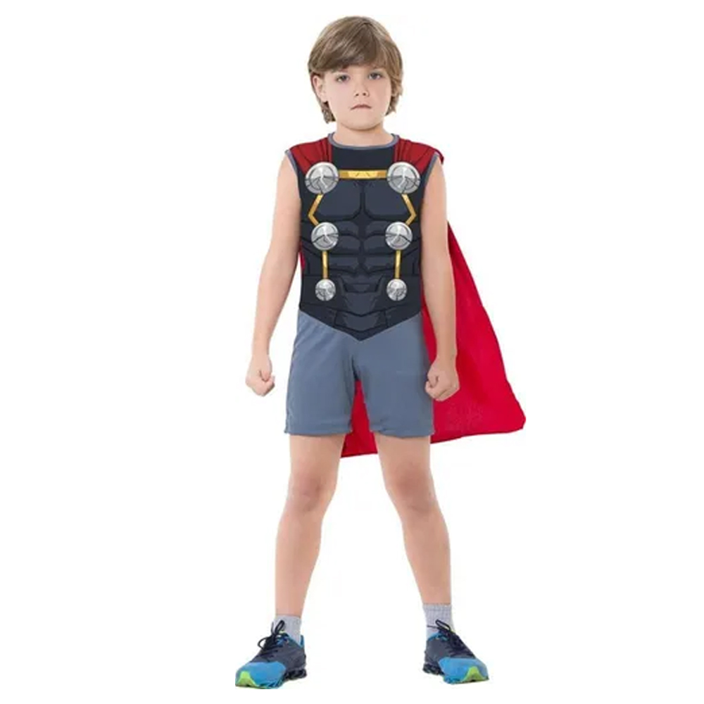 Fantasia Thor Infantil Pop com Capa