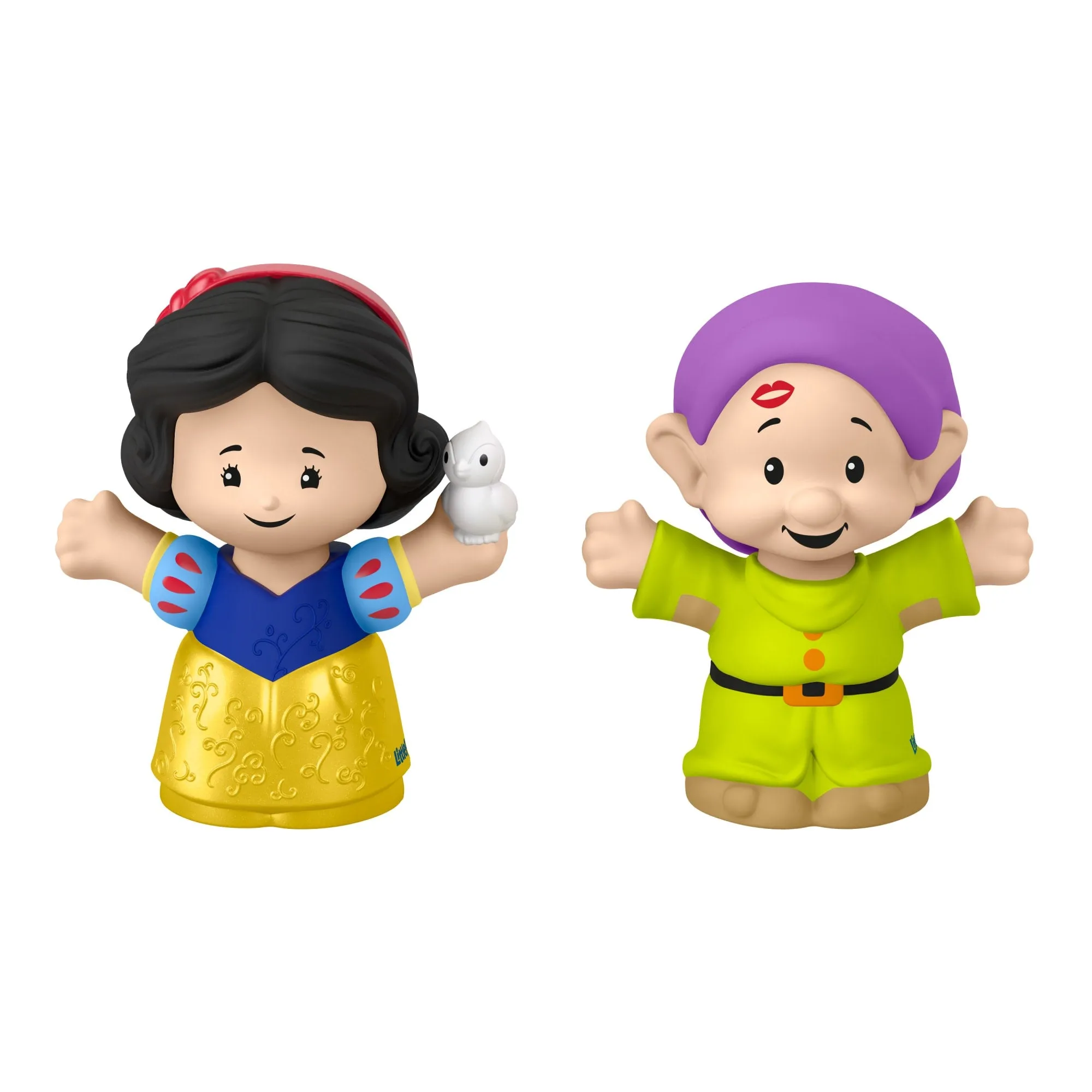 Disney Princess Snow White & Dopey Little People Toddler Figure Set, 2 Pieces