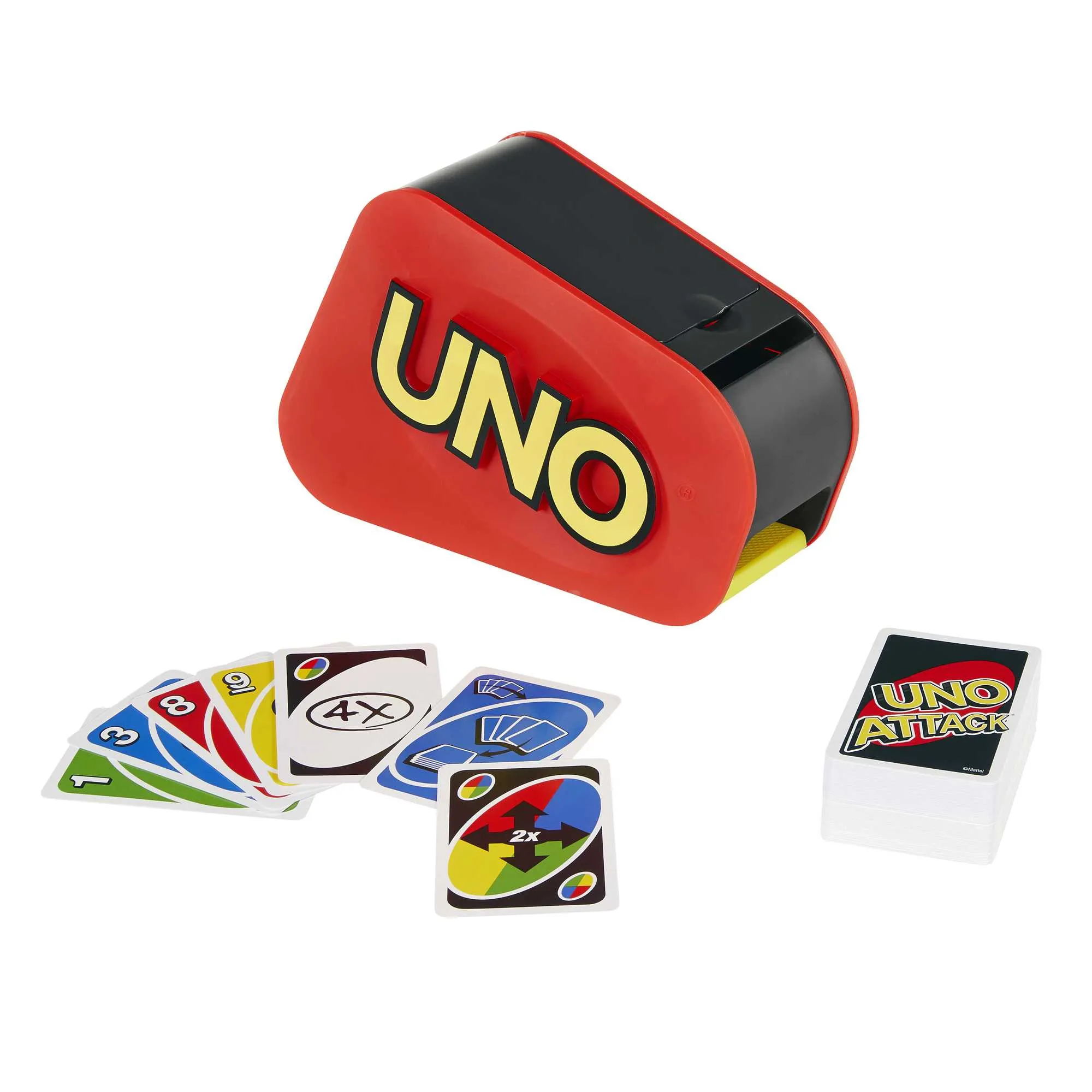 Uno Attack™  Jeu de Cartes, Distributeur Aléatoire, 2 à 10Joueurs