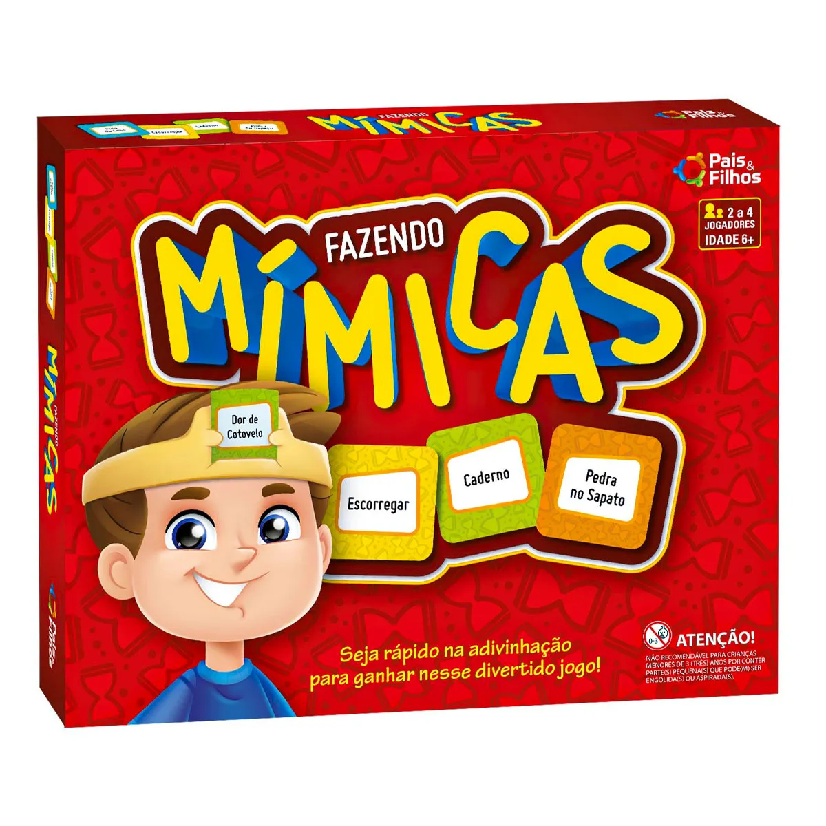 Jogo Fazendo Mímicas - Pais e Filhos