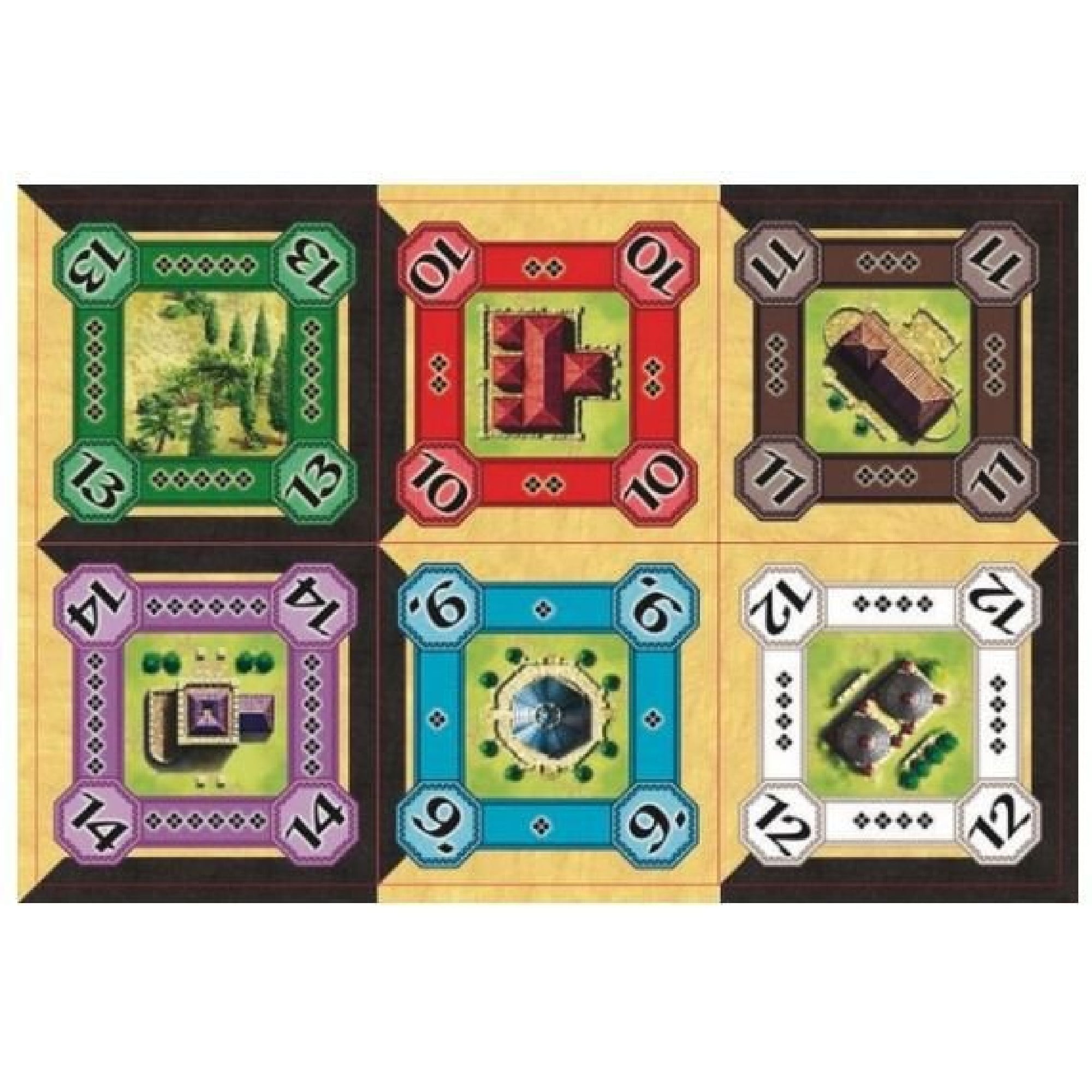 Alhambra Promo Pack - As Medinas e Construções Mágicas